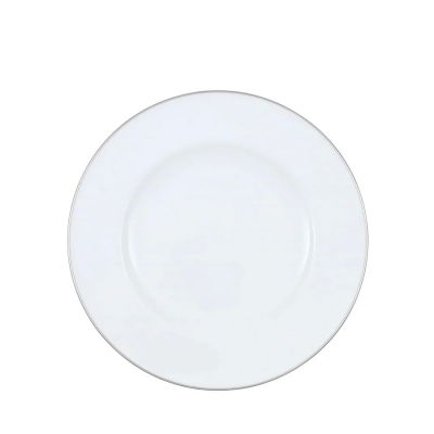 Anmut Beyaz Platin Yemek Tabağı 27 cm