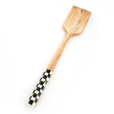 Courtly Check Olivewood Pan Paddle