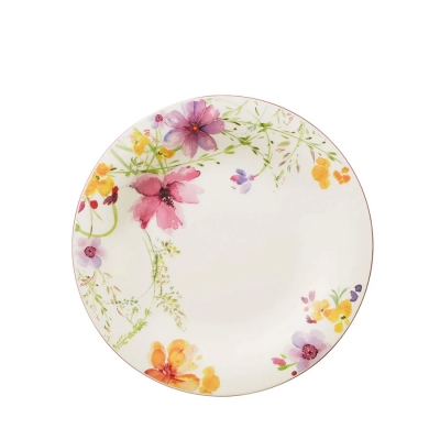 Mariefleur Çiçek Desenli Yemek Tabağı 27 cm