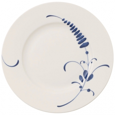 Old Luxembourg Brindille Blue Blanc Pasta Tabağı 22 cm