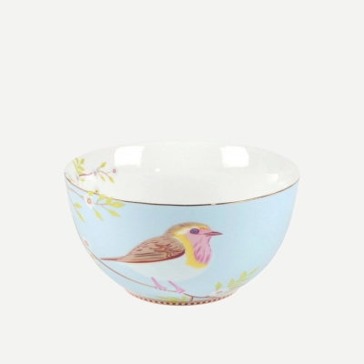 Pip Studio Early Bird Mavi Porselen Kase 15 Cm