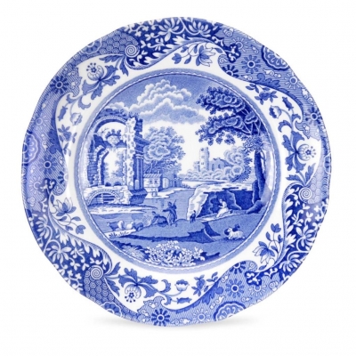 Spode Blue Italian Ekmek tabağı