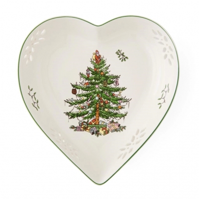 Spode Christmas Tree Kalp tabak 18cm