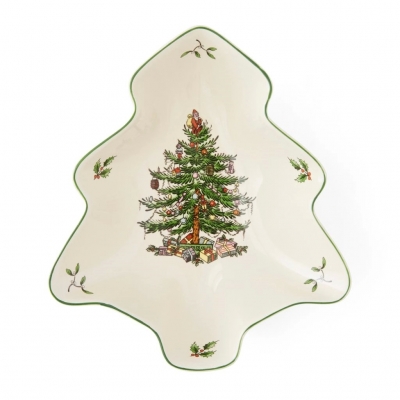 Spode Christmas Tree Yılbaşı ağacı tabak 20cm