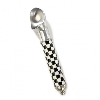 Supper Club Ice Cream Scoop - Courtly Check