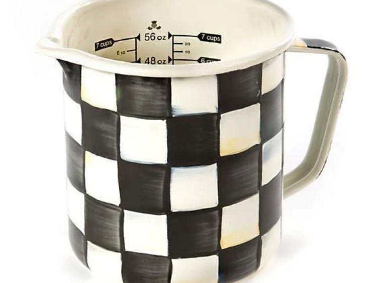 Courtly Check Enamel 7 Cup Measuring Cup