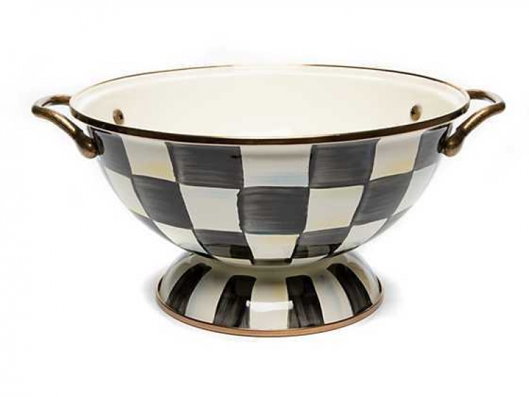 Courtly Check Enamel Almost Everything Bowl