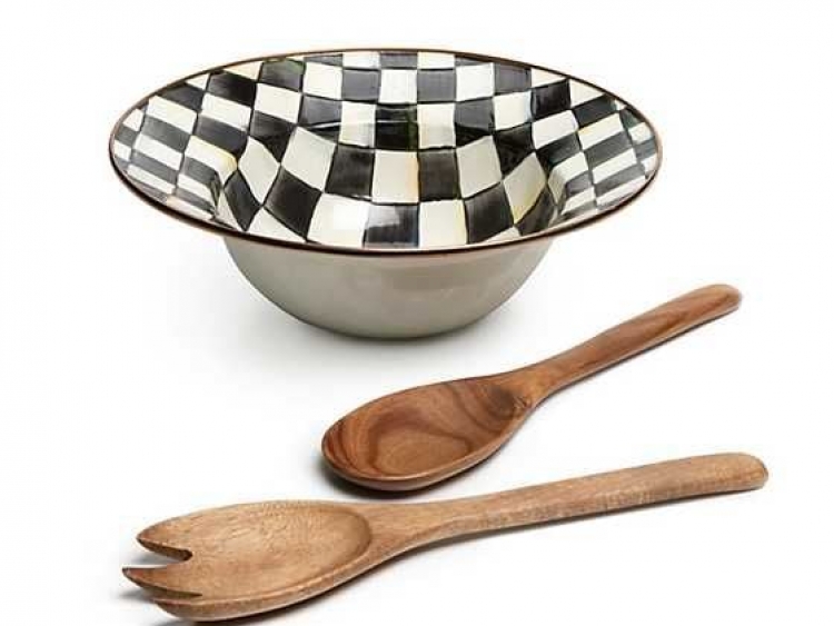 Courtly Check Enamel Baking Set