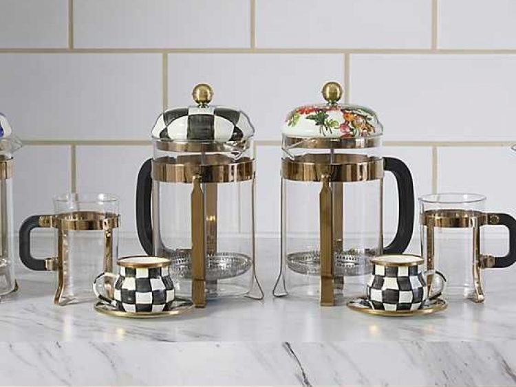 Courtly Check French Press