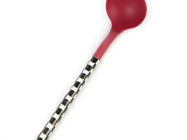 Courtly Check Ladle - Red