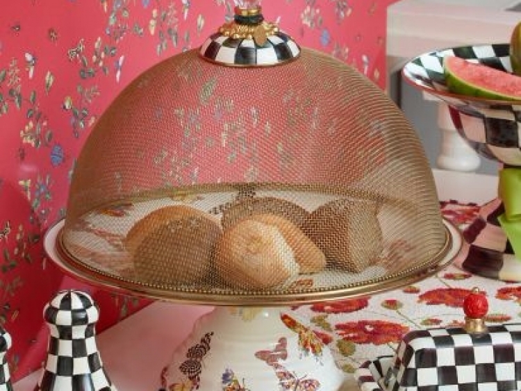  Courtly Check Mesh Dome - Large