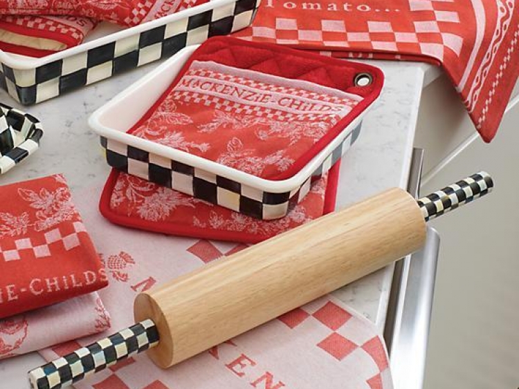 Courtly Check Rolling Pin