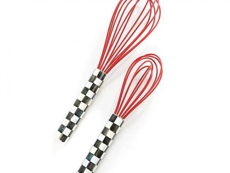 Courtly Check Small Whisk - Red