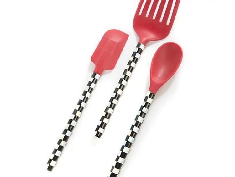 Courtly Check Spoon - Red