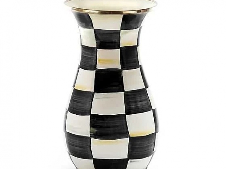 Courtly Check Tall Vase