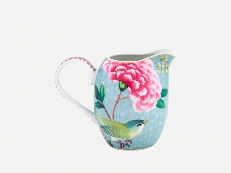 Pip Studio Blushing Birds Mavi Porselen Sütlük 250 Ml