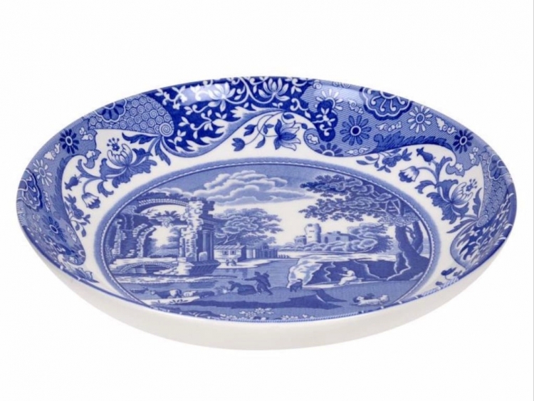 Spode Blue Italian Makarna Tabağı 23Cm