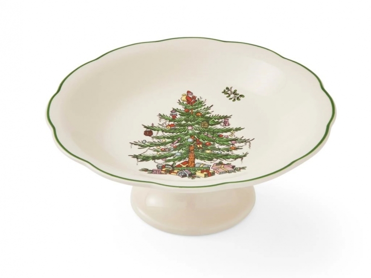 Spode Christmas Tree Ayaklı Servis 18Cm