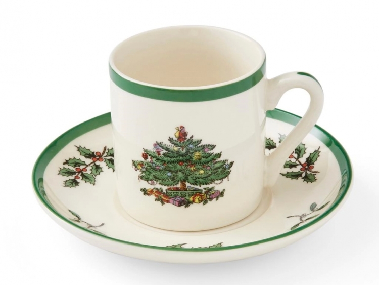 Spode Christmas Tree Kahve Fincanı