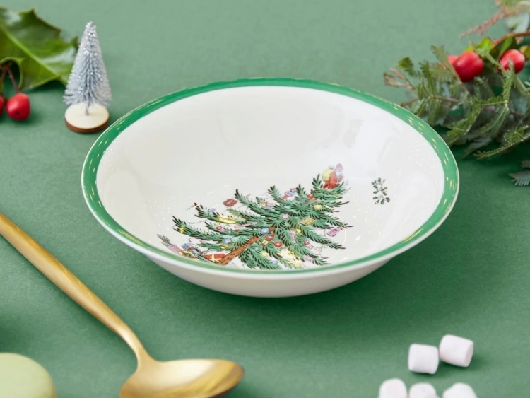 Spode Christmas Tree Salata /Komposto Kasesi