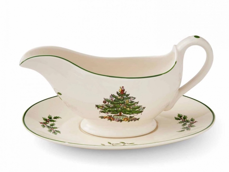 Spode Christmas Tree Sosluk Ve Tabağı 0.225Lt