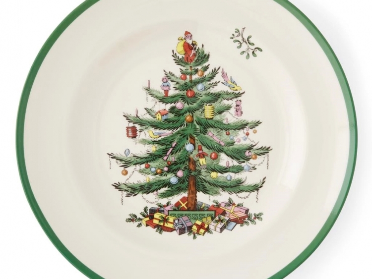 Spode Christmas Tree Yemek Tabağı 27Cm