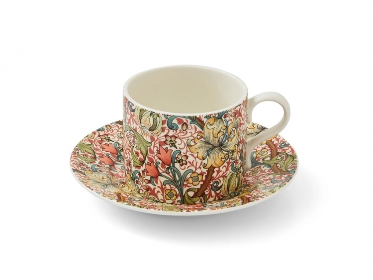 Spode Morris & Co - The Original Çay Fincanı - Golden Lily