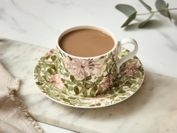 Spode Morris & Co - The Original Çay Fincanı - Honeysuckle