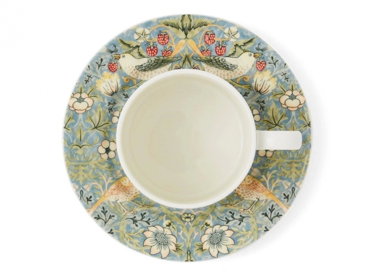 Spode Morris & Co - The Original Çay Fincanı - Strawberry Thief