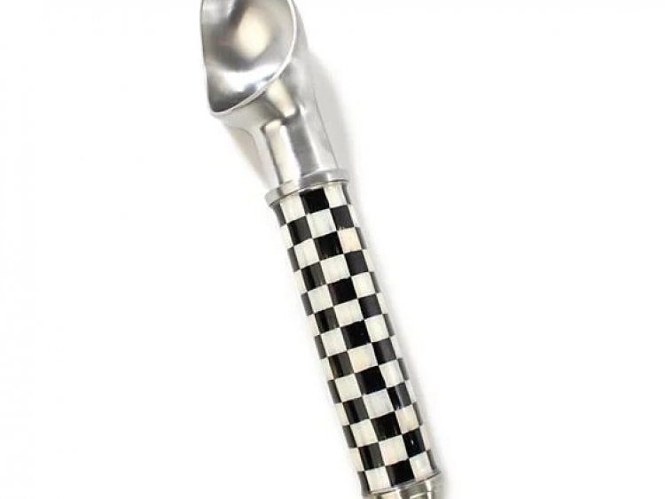 Supper Club Ice Cream Scoop - Courtly Check