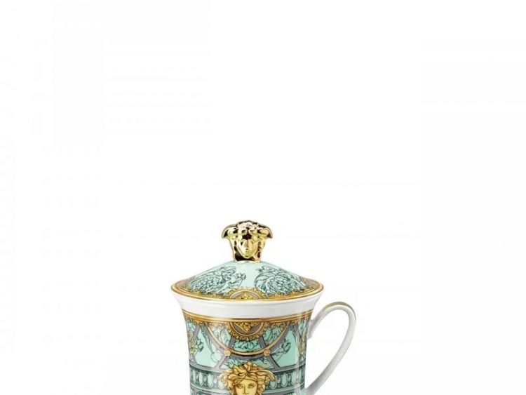 Versace Scala Palazzo Verde Kapaklı 30. Yıl Mug