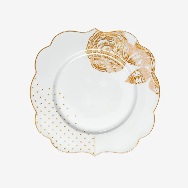 Spring to Life 26,5 cm Tabak Beyaz