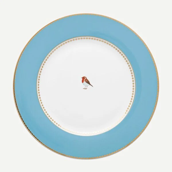 MAVİ SERVİS TABAĞI 26.5 CM.LİK