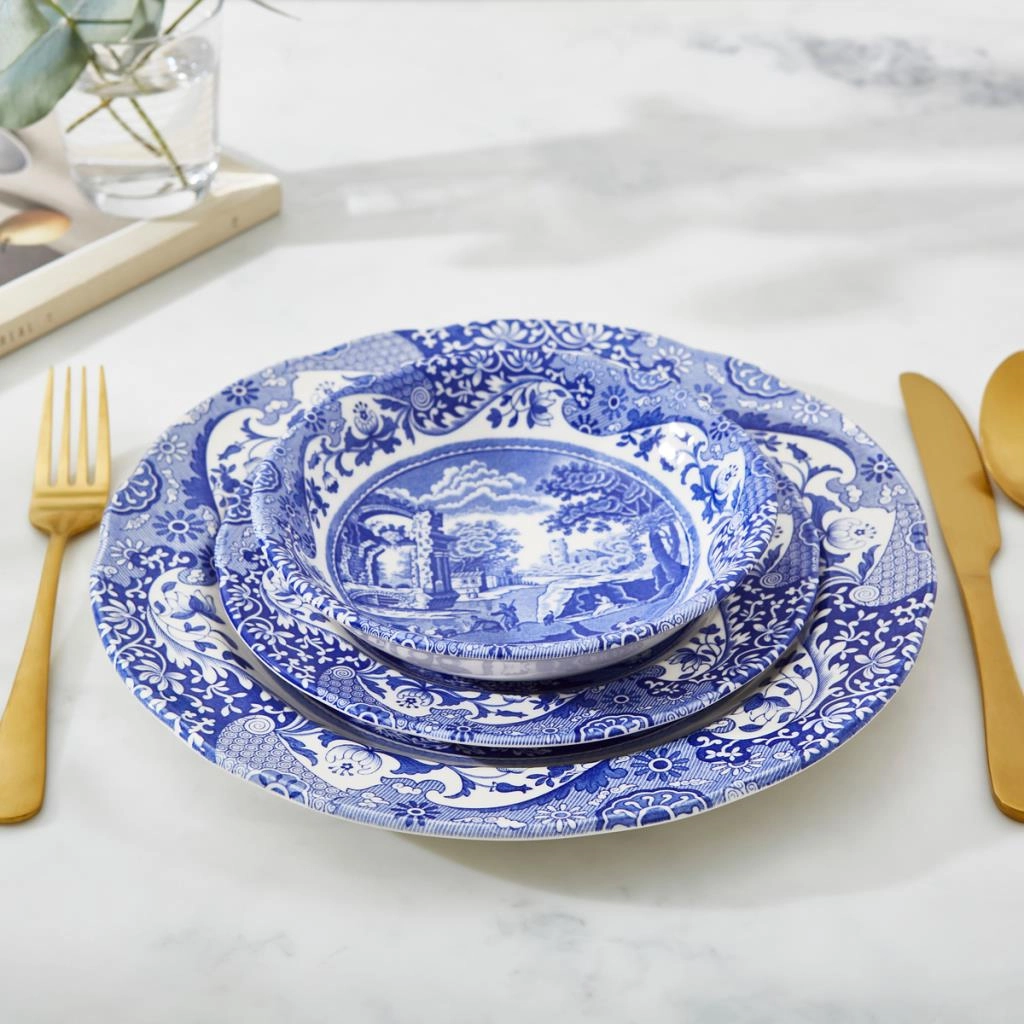 BLUE ITALIAN 27 CM YEMEK TABAĞI