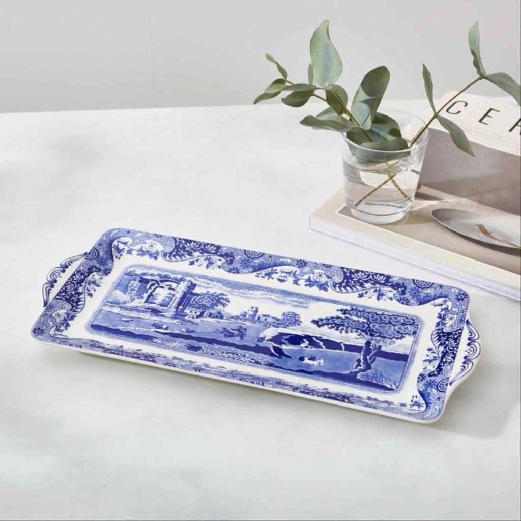 BLUE ITALIAN SANDWİCH TEPSİ 33 CM