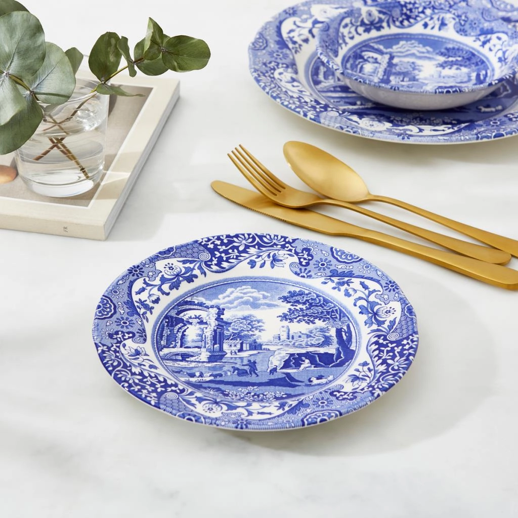BLUE ITALIAN 20 CM PASTA(DÜZ) TABAĞI
