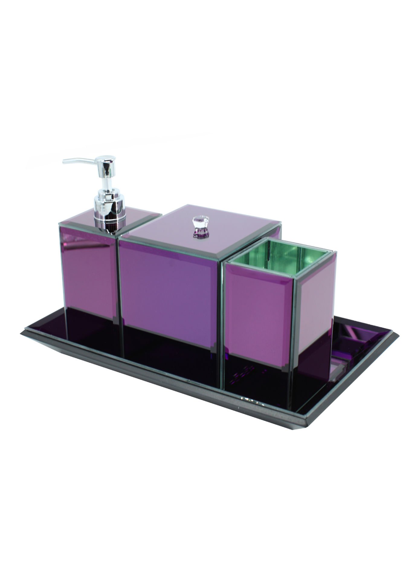 WN1102 ALORA MOR 4 PRÇ.BANYO SETİ