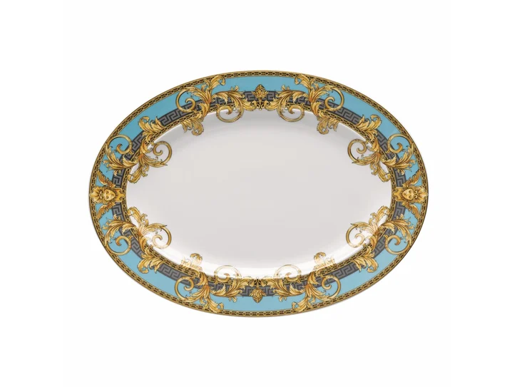 PRESTIGE GALA BLUE 34 CM OVAL SERVİS