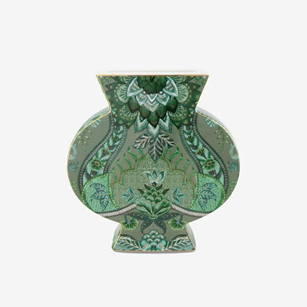 Kyoto Festival Yeşil Vazo 16.5cm