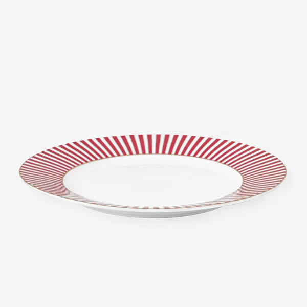 PLATE ROYAL STRİPES DARK 21 CM