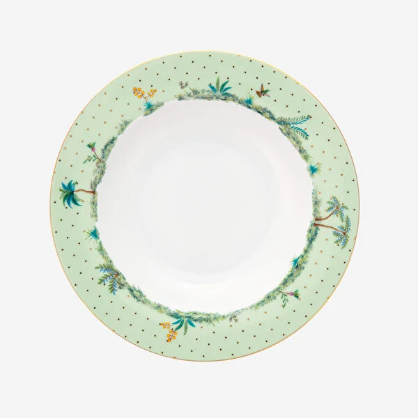 Jolie Yeşil Çorba Tabağı 21.5 cm