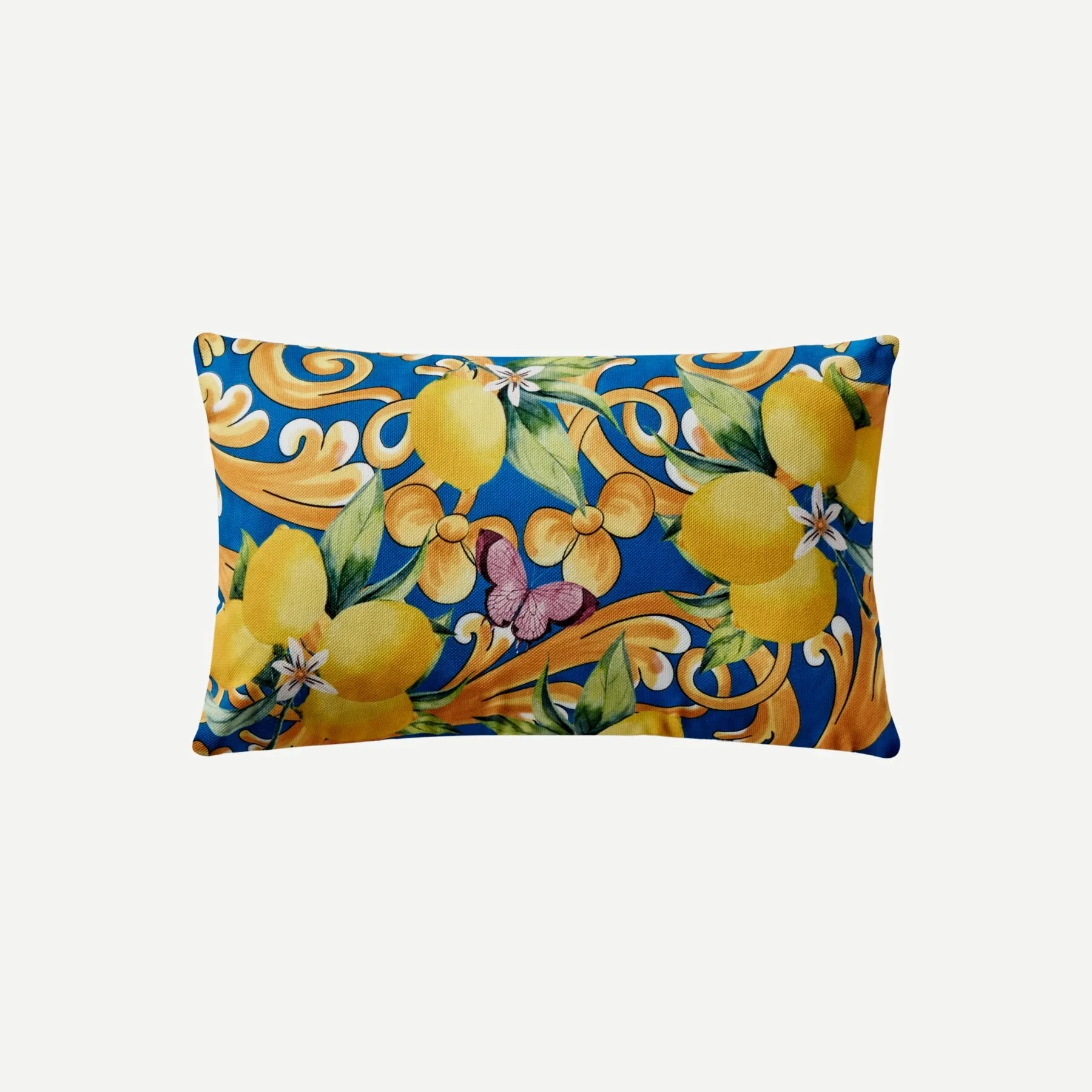 CAPRI YASTIK MAVİ DESENLİ 35*50 CM
