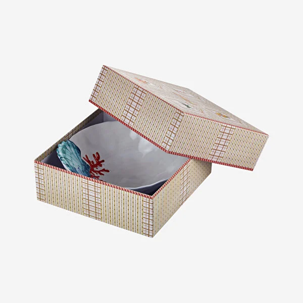 Mercan Beyaz Servis Kasesi 30 cm