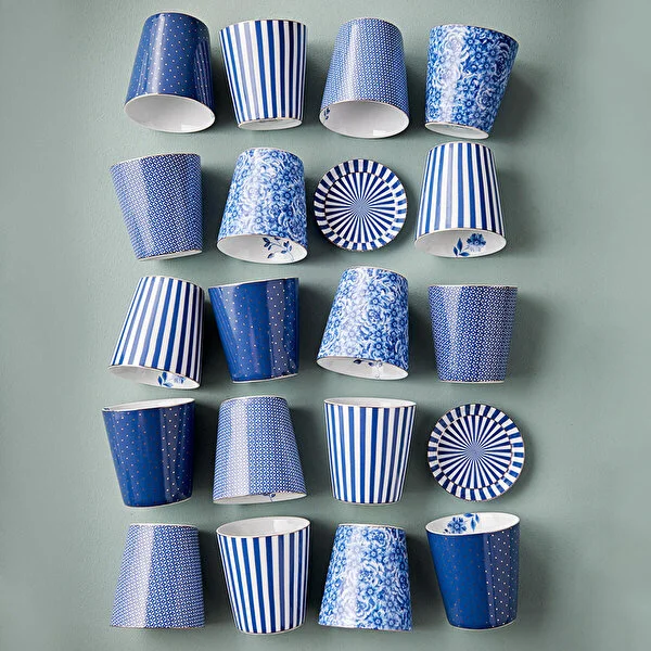 Royal Karolu Mavi Kulpsuz Mug 230 ml