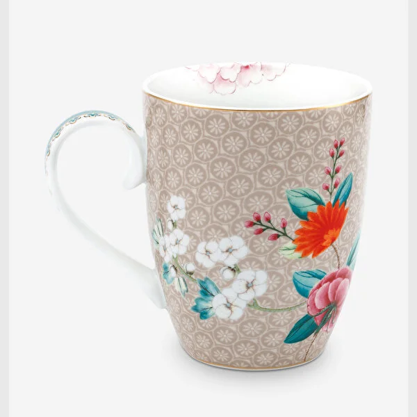 Blushing Birds Haki Büyük Mug 350 ml. 
