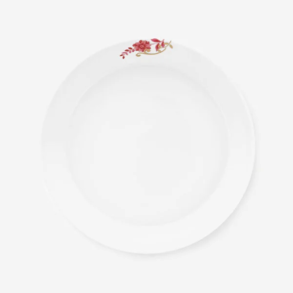 Royal Çizgili Pembe Çorba Tabağı 21,5 cm 