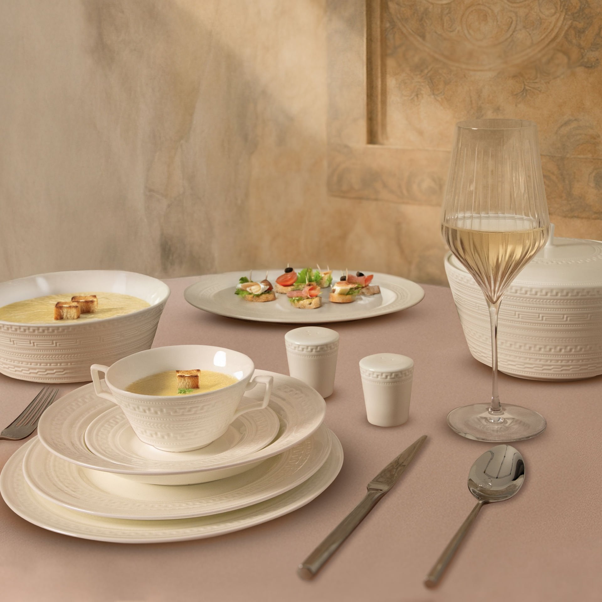 FX1129 ESTELLA 70 PRÇ YEMEK TAKIMI