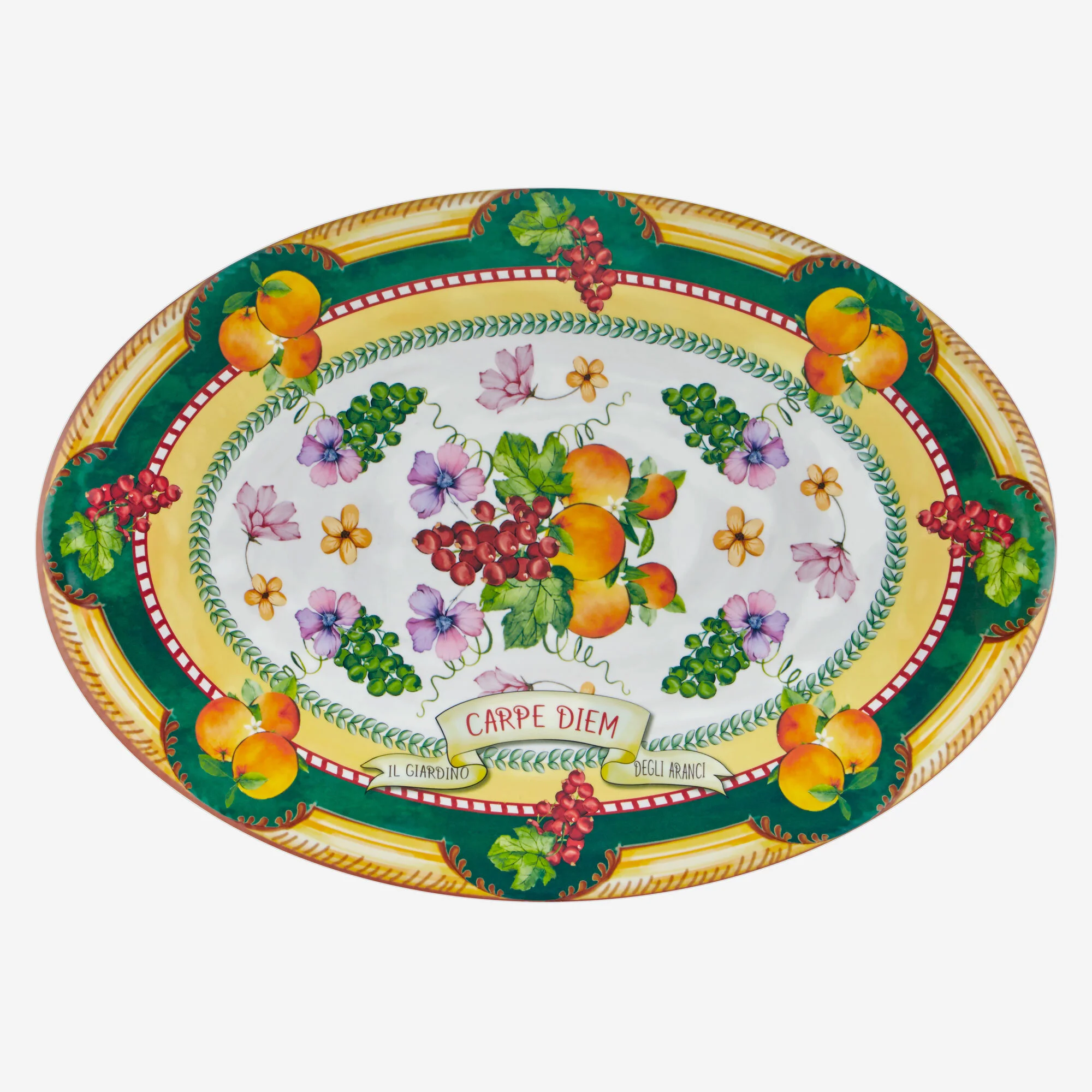Carpe Diem Oval Tepsi 50cm