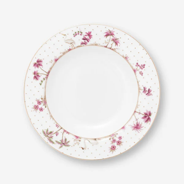 Jolie Pembe Çorba Tabağı 21.5 cm