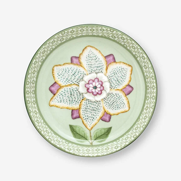 Lily & Lotus Yeşil Çay Tabağı 9 cm